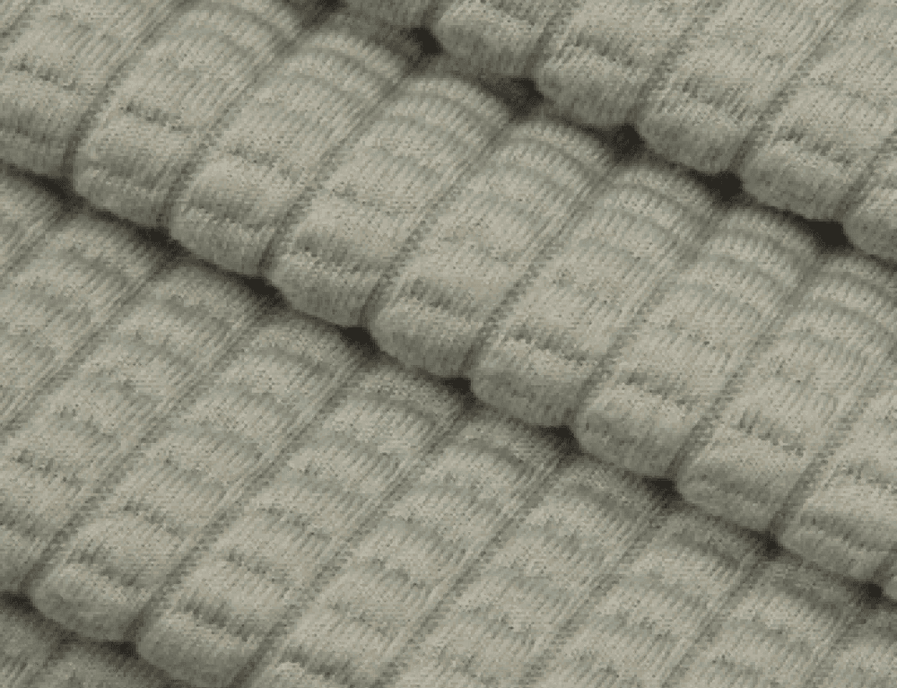 Bread Grid Jacquard Knit