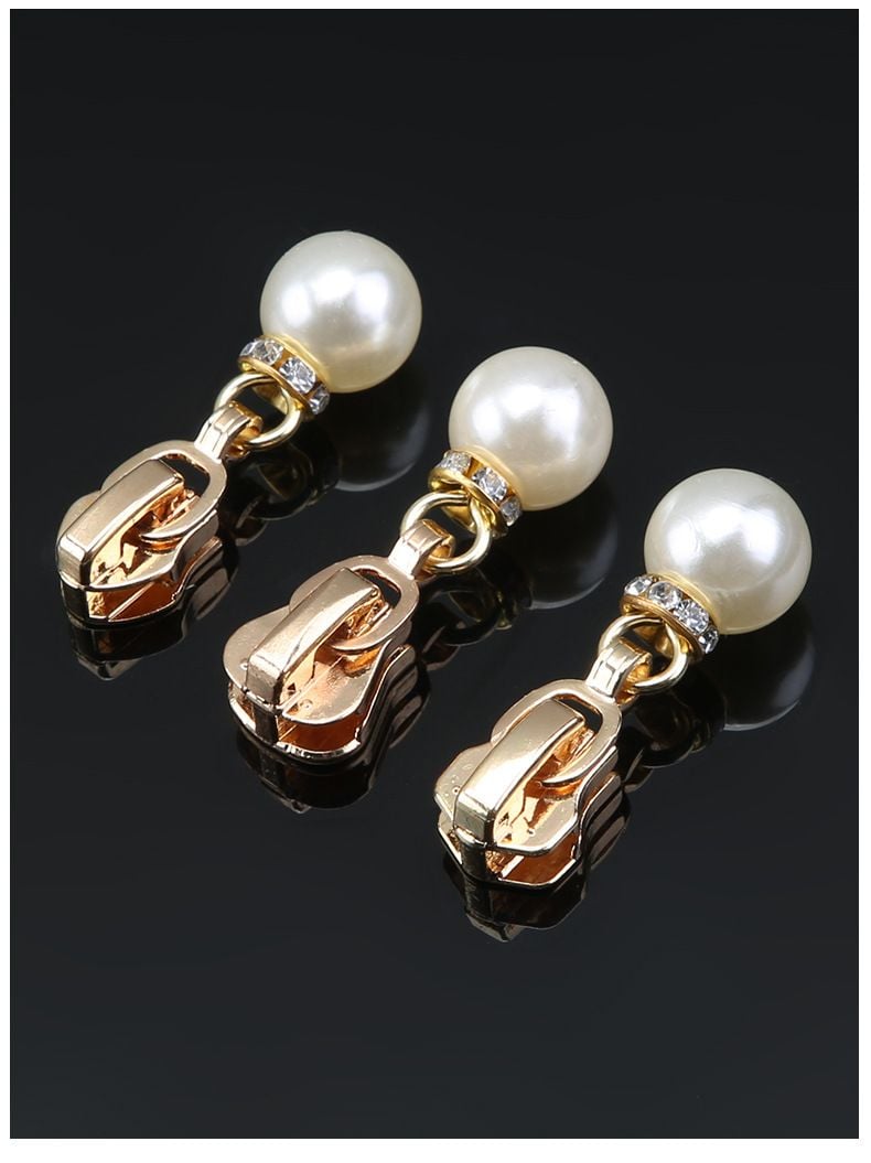 Pearl Pendant Universal Zipper Pull
