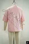 Men's 100% Cotton Crew Neck Short Sleeve T-Shirt, Light Pink