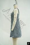 Plaid Spaghetti Strap Midi Dress