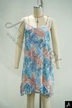 Colorful Floral Print Spaghetti Strap Midi Dress 