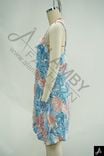 Colorful Floral Print Spaghetti Strap Midi Dress 