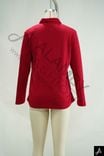 Long‑sleeve polo blouse