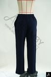 Elastic‑waist straight‑leg trousers
