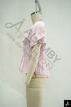 Short puff‑sleeve blouse