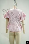 Short puff‑sleeve blouse