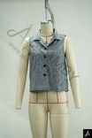 Sleeveless vest waistcoat