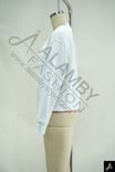 Crew‑neck long‑sleeve top