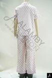 Short‑sleeve shirt & long pant loungewear set