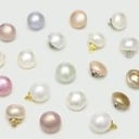 Round pearl shirt buttons