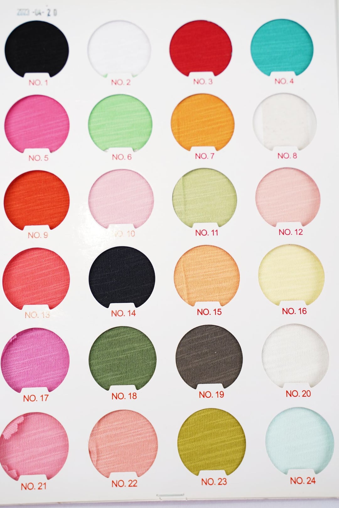 21s 100% Cotton Slub Jersey