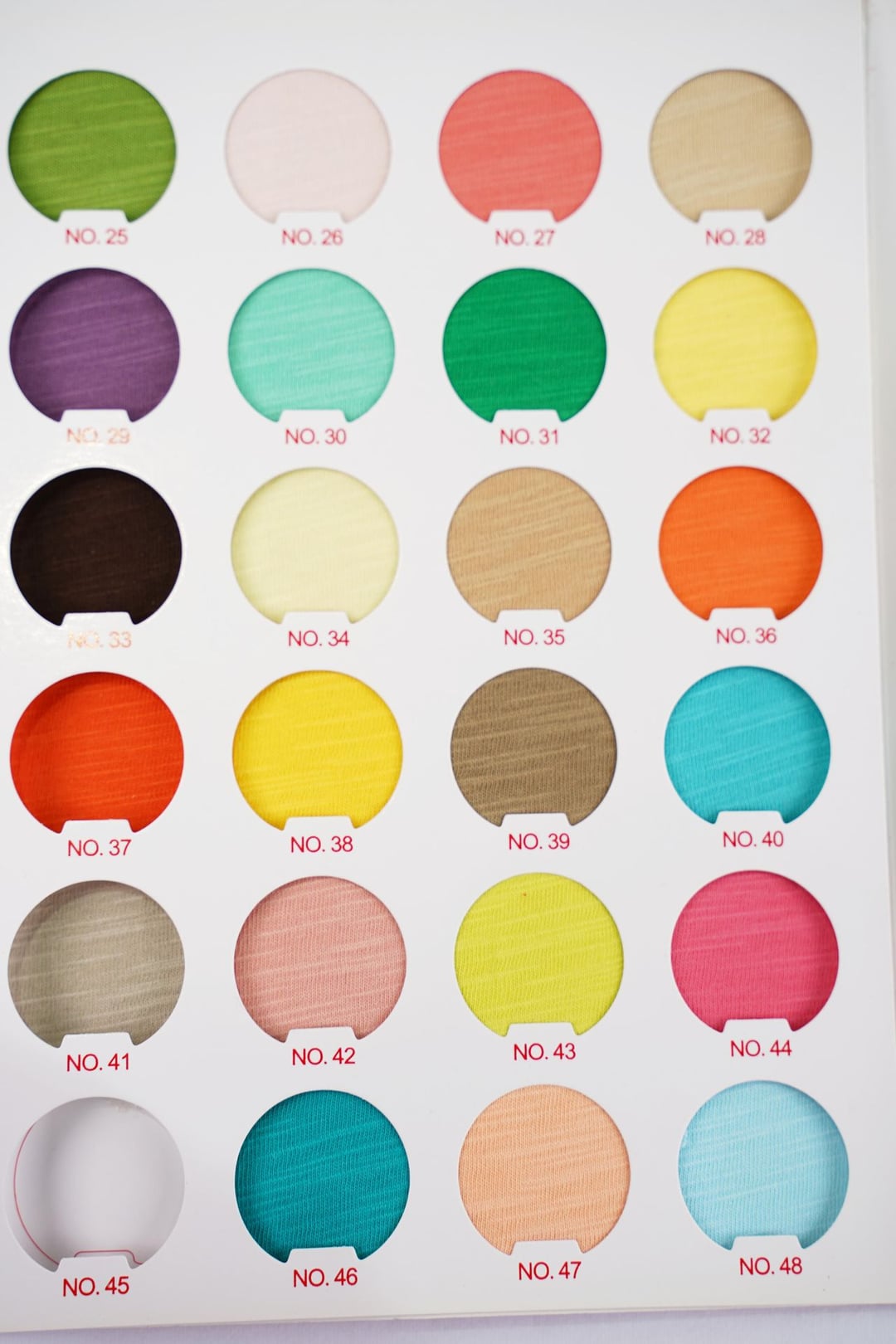 21s 100% Cotton Slub Jersey