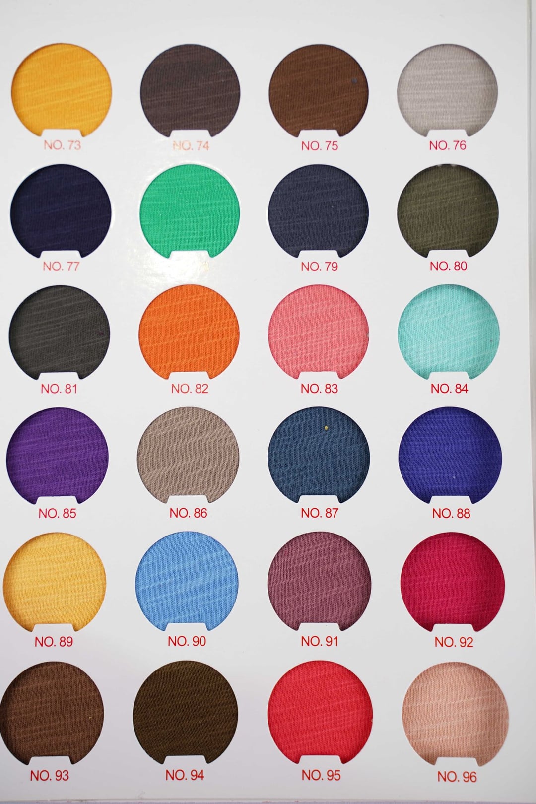 21s 100% Cotton Slub Jersey