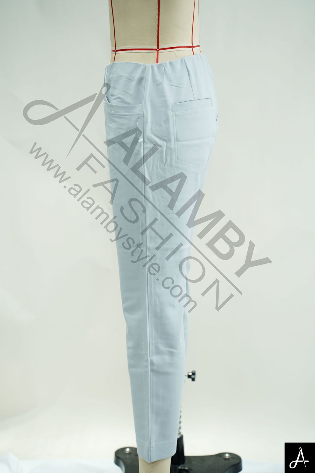 Elastic‑waist casual trousers