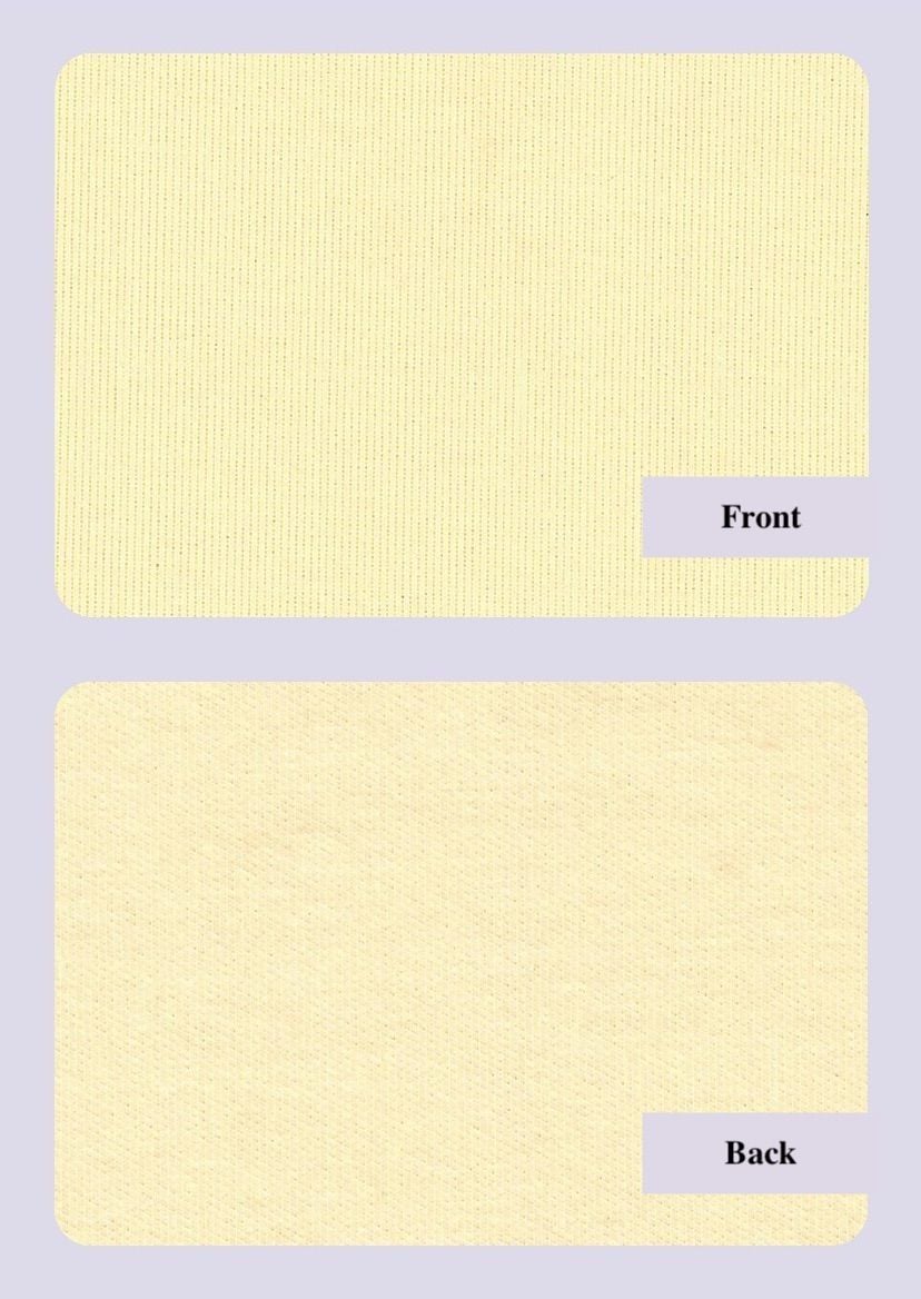 Polaire polyester-coton extensible