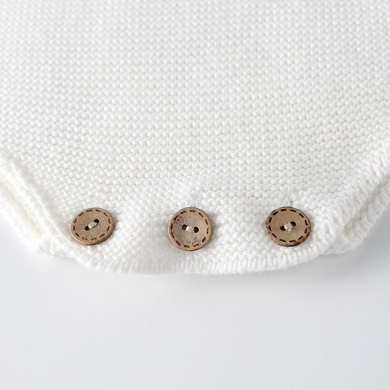 Newborn Knitted Baby Romper, Baby Bodysuit, Baby Overalls, Infant One‑Piece Outfits