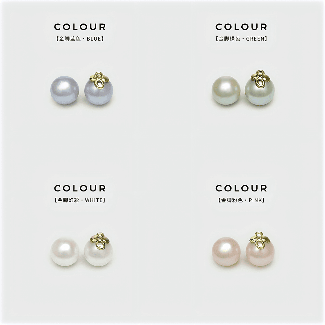 Round pearl shirt buttons