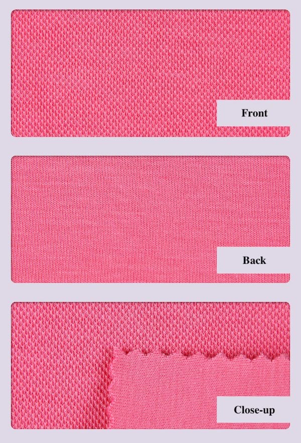 Luftschicht Baumwoll-Polyester-Strick