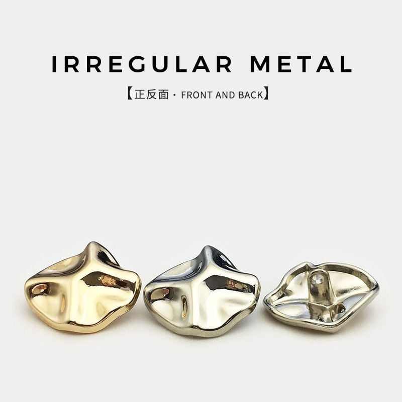 irregular button
