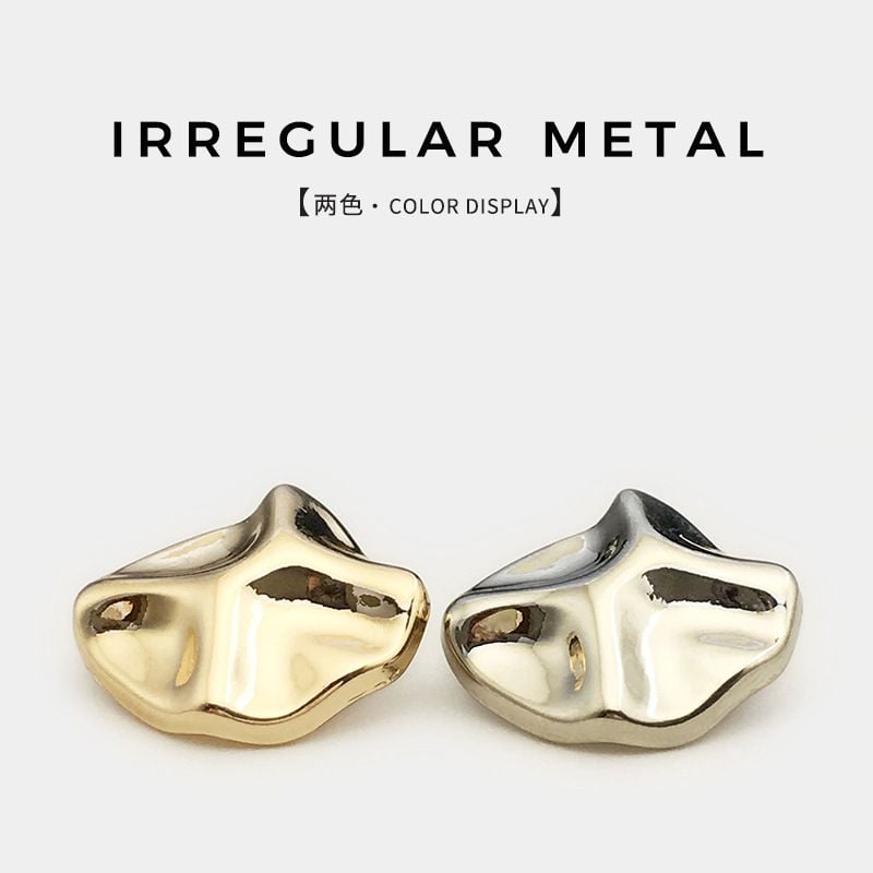 irregular button