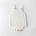Newborn Knitted Baby Romper, Baby Bodysuit, Baby Overalls, Infant One‑Piece Outfits