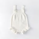 Newborn Knitted Baby Romper, Baby Bodysuit, Baby Overalls, Infant One‑Piece Outfits