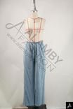 Women High‑Waist Wide‑Leg Linen Trousers