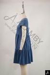 Women V‑Neck Short Sleeve Midi Dress