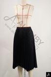 Women High‑Waist Pleated Long Skirt