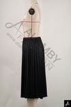 Women High‑Waist Pleated Long Skirt
