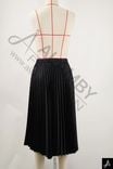 Women High‑Waist Pleated Long Skirt