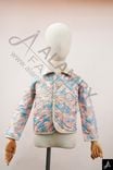 Kids Unicorn Horse Print Quilted Jacket