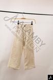 Friendly Kids Beige Corduroy Wide Leg Pants
