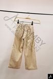 Friendly Kids Beige Corduroy Wide Leg Pants