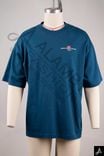 Minimal Small Logo Solid Color Casual Short Sleeve T-shirt