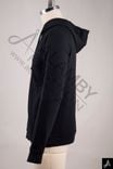 Minimal Plain Solid Color Casual Hooded Sweatshirt