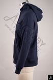 Minimal Half Zip Pullover Casual Hooded Sweatshirt