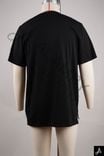 plain black crew-neck T-shirt / solid black basic tee