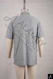 Light Grey Short Sleeve Button-Up Shirt