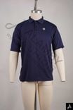 Navy Short Sleeve Polo Shirt with Chest Logo