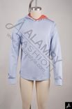 Contrast Collar Crewneck Sweatshirt