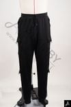 Black Cargo Jogger Pants