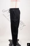 Black Cargo Jogger Pants
