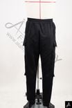 Black Cargo Jogger Pants