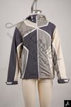 Retro Color-Block Hooded Windbreaker Jacket