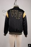 Black & Gold Varsity Bomber Jacket
