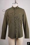 Olive Green Long Sleeve Button-Down Shirt
