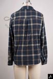 Blue Plaid Long Sleeve Flannel Shirt