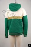 Color Block Hoodie with Chest Logo