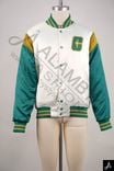 Green & White Varsity Jacket